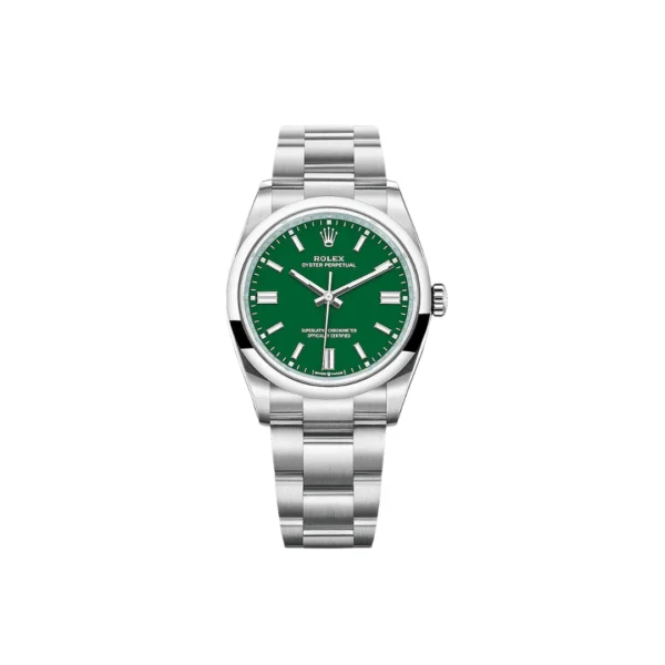 Rolex Oyster Perpetual 277200 Green Dial Replica