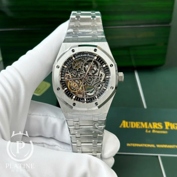 Audemars Piguet Royal Oak 15407ST Openworked Skeleton Dial 1:1 Best Replica THB 41mm