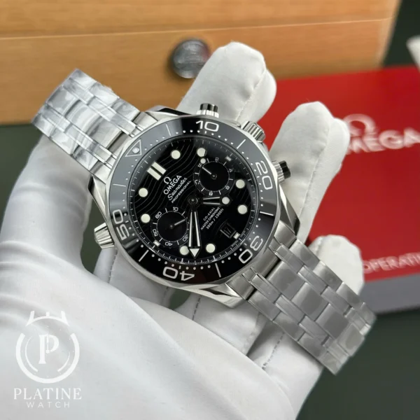Omega Seamaster Diver 300M - Chronograph - Black Dial Best Copy N1 Factory 44mm