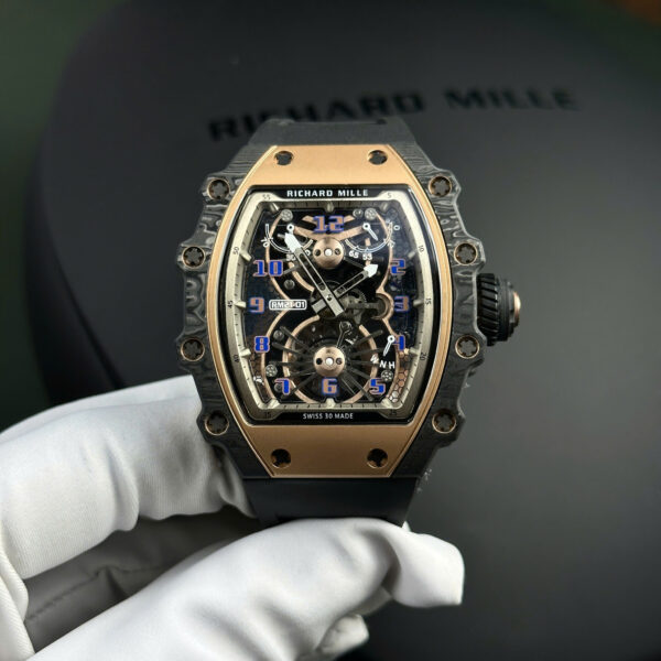 richard-mille-rm21-01-tourbillon-aerodyne-red-gold-carbon-tpt-best-replica 42.68mm x 50.12mm