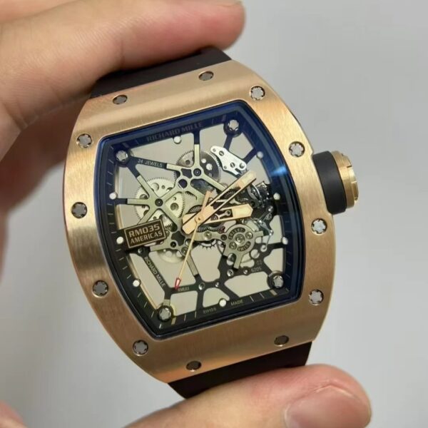 richard-mille-rm035-gold-toro-custom-made-18k-solid-gold-vaucher-movement-exclusive-quality 39.7mm x 48mm