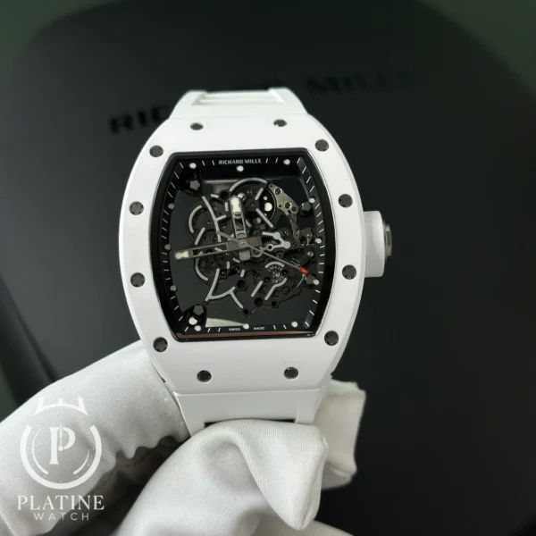 richard-mille-rm055-white-ceramic-bubba-watson-11-super-clone-best-replica ZF 42.7mm