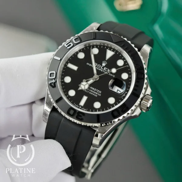 Rolex Yacht‑Master-226659-0002-Black Dial Oysterflex V3-149G Super Clone VSf-42Mm